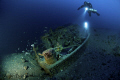   ww2 Little German WRECK Bettolina di Lazzaro  
